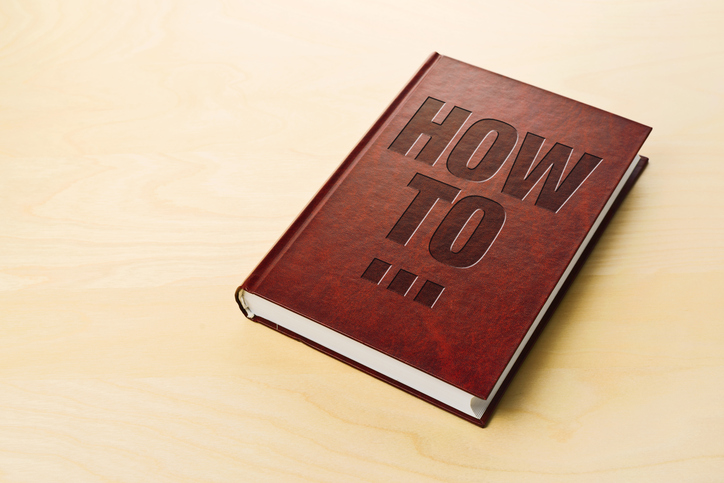 a book about how to do things